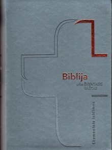Biblija 14,5 x 21 cm, ekumeninė lanksčiais viršeliais 2019 m.