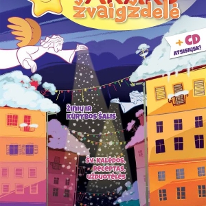 Vakaro žvaigždelė. Žurnalas vaikams 2022 žiema Nr. 57 + CD